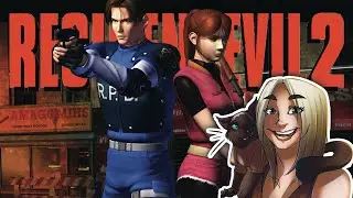 Leon Gets Licked || RESIDENT EVIL 2 - (BLIND/LIVE) Part 1