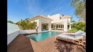 Modern villa for sale in San Pedro, Marbella with private gym and sauna
