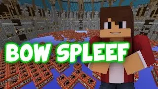 Minecraft | Bowspleef | Spleefing myself?!