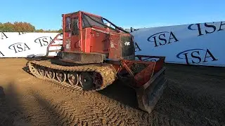 Lot 1176: KMC 210CA Tracked Cable Skidder Will Be Sold At Auction!
