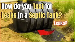How to Test a Septic Tank for Leaks | 5 Proven Methods #septictanks #septictankrepair