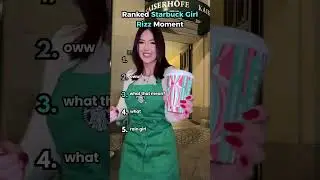 Top 5 Starbucks Girl Rizz Moments | Funniest Coffee Shop Rizz #shorts #ranking