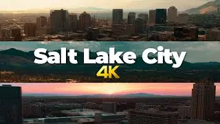 NEW Salt Lake City Utah Downtown 4k Drone Tour