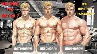 Finde deinen K&ouml;rpertyp! 💪 So trainieren Ektomorph, Mesomorph & Endomorph richtig