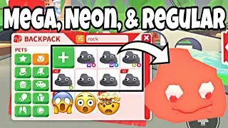 Traded every version of the Pet Rock in Adopt me! l The results will shock you! 😮 Must Watch 👀