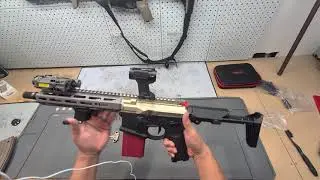 Q Honey Badger / Noveske PDW N-4 Ghetto Blaster + Mantis Blackbeard