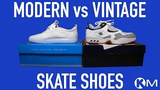 Modern vs Vintage Skate Shoes
