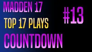 Madden 17 Top Plays #13 - Best Run Defensive Formation!