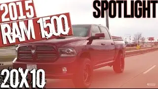 Vehicle Spotlight- 2015 Ram 1500, leveled, 20x10s and 33x12.5's
