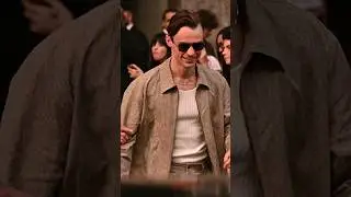 Thomas Doherty after the Emporio Armani show  #thomasdoherty #emporioarmani #mfw