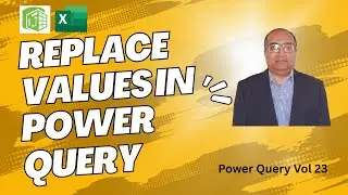 How To Replace Values In Power Query