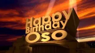 Happy Birthday Oso