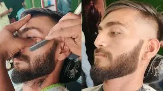Easy way to set beard | How to grow beard in pink | Beard cut for men 2025