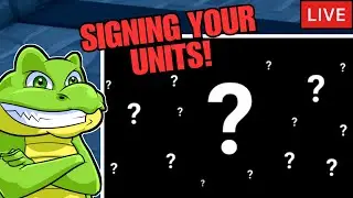 🔴LIVE | NO UPDATE TODAY! SIGNING YOUR UNITS! (Toilet Tower Defense)