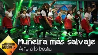 Rubén supera su morriña gallega bailando la muñeira más salvaje en 'El Hormiguero 3.0'