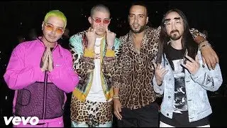JBalvin, Steve Aoki, Bad Bunny, French Montana   Latin Grammys HD