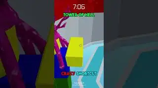CRAZY Tower of Hell Shortcut! #roblox