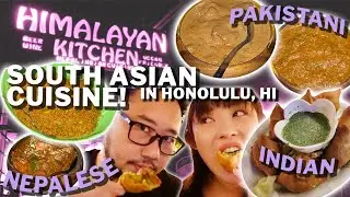 SOUTH ASIAN FOOD in HONOLULU || Pakistani, Nepalese, Indian, Himalayan Cuisine in Hawaii