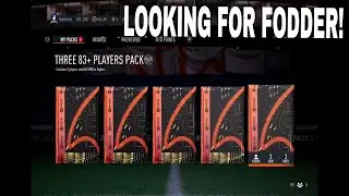 Opening A Couple Fodder Packs! FIFA 23 Ultimate Team!!