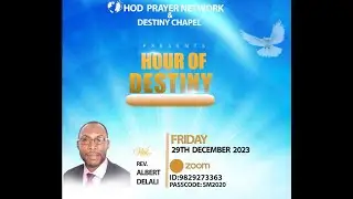 Rev Albert Delali & Rev Frank Gaisie @ Hour of Destiny Prayer Network ll 29.12.2023