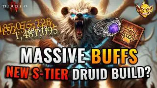 Not a Fake build carried by 3X GA and +12 Gear -  Pulverize Druid  - Diablo 4 Guide