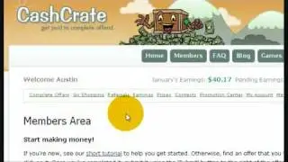 Free Money with Cashcrate (Tutorial) [HD]