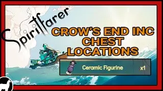 Spiritfarer | Местонахождение сундуков Crows End Inc | Местонахождение керамической фигурки