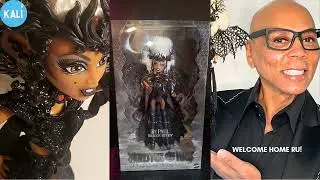 MATTEL CREATIONS COLLAB WITH RUPAUL Monster High Dragon Queen Doll REVIEW ft. Zomby LADY Gaga INSIDE