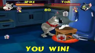 Tom and Jerry in Fists of Furry Any% Spike Speedrun Medium Difficulty