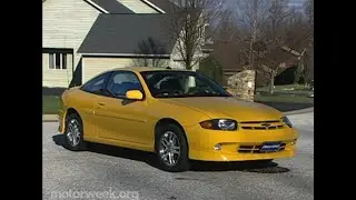 Motorweek 2003 Chevrolet Cavalier Road Test