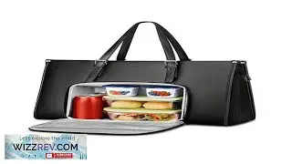 15.6 Inch Lunch Tote Bag For Women Work Bag With Insulated Lunch