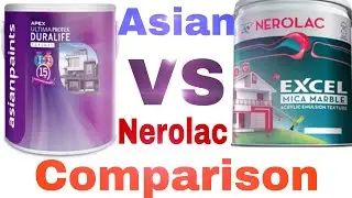 Asian paints vs Nerolac paints Comparison part 2 by Mak Darbar.