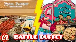 Buffets Royal Banquet Disneyland Paris ou Restaurant du Cirque Parc Astérix ? On teste les deux !