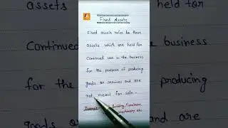 Fixed assets|| Account basics#shorts #abhiaccounts