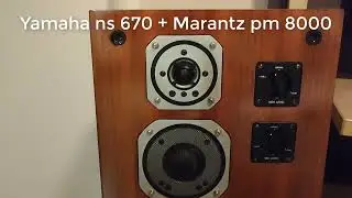 Yamaha ns 670 + Marantz pm 8000