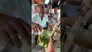 Hardworking old Man selling idli only 7 rupees 😊