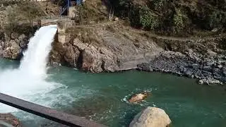Chasing Waterfalls in My Road Trip Across India, We Stopped At Khedi Waterfalls Near Uttarkashi.