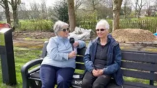 Chatty bench: Kath and Sue funny moments in Clarence Park