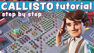 CALLISTO - step by step TUTORIAL 🤓 learn HOW TO SOLO - BOOM BEACH operation gameplay/attack strategy