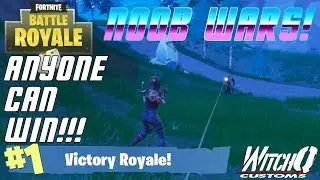 ANYONE Can get a Victory Royale! (Noob Wars - a Fortnite Short)