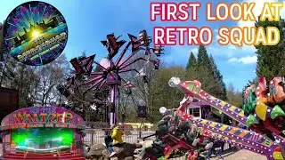 FIRST LOOK AT RETRO SQUAD RIDES ALTON TOWERS 2021!