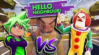 CHIPMUNK vs CLOWN NEIGHBOR | Hello Neighbor Mod