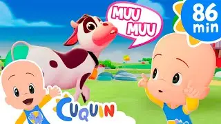 Por la bahía: adivina los animales 🐮 y más canciones infantiles para bebés con Cleo y Cuquín