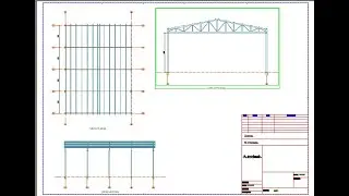 ADVANCE STEEL - MODELADO DE NAVE INDUSTRIAL -  PART # 4