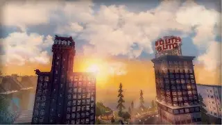 Rated M for Minecraft Part 1 - Building a HUGE city!!