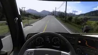 ETS2 highlights the stunning mountains of Northern Norway | PNG North experience + Snowy Moon🎅