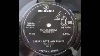 Lulu &ndash; Dreary Days And Nights   __ UK 60&rsquo;s pop