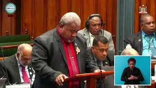 Minister for Youth and Sports delivers Parliamentary Statement for Rotuma Youth Festival 2025