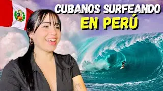😨NO SABIA QUE ESTO EXISTIA EN PER&Uacute; 🇵🇪 CUBANOS SURFEAN POR PRIMERA VEZ [Un mate de risa🤣😂]