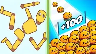 Ragdoll Break VS Food Run 🍔💥 | Fun Game Battle Challenge 2025